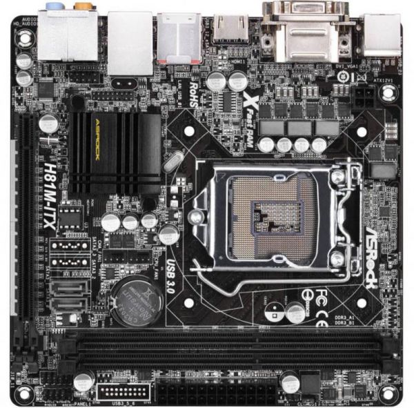 Материнская плата ASRock H81M-ITX