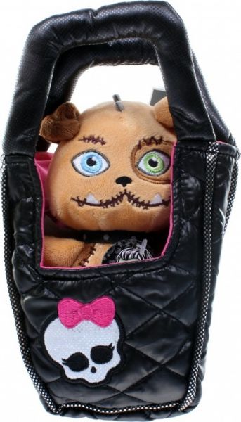 Мягкая игрушка 1TOY Monster High Собака в сумочке Т56516